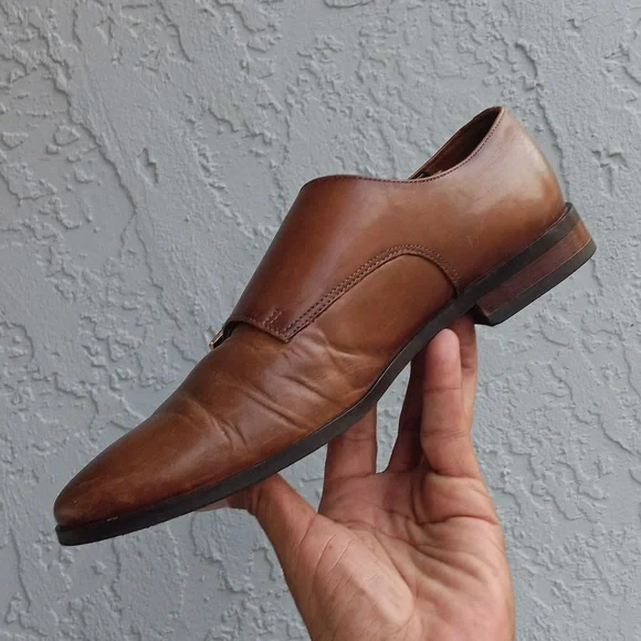 Russo Brunello Men's Hand Made Double Monk Strap Luxury Shoe 👞 - Picture 5 of 17